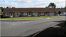 SU1660 : Row of three bungalows, Aston Close, Pewsey by Jaggery