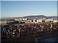 Rail Depot and car park in centre of Inverness