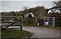 Detached houses at Burnmouth Ferry on the Tay