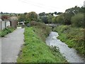 NCN3 running beside St Austell river at London Apprentice