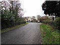 Towards a bend in Llanfabon Road, Llanfabon