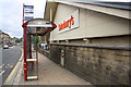 SE1422 : Sainsbury's and bus stop, Huddersfield Road by Roger Templeman