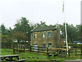 Ogden Water: back of the visitor centre