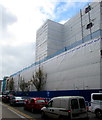 Extensive sheeting on the west side of High Street, Swansea