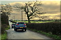 Traffic along Bracky Road, Drumduff