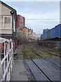 Level crossing at Quay Fold, Warrington