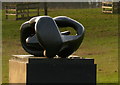 SE2812 : Yorkshire Sculpture Park, 'Reclining Connected Forms' by Alan Murray-Rust