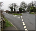 Y-junction north of Bisley