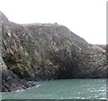 SM7024 : Caves on Ramsey Island by HelenK