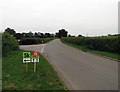 Kirby Road towards Great Dalby