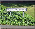 Watling Drive sign east side