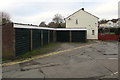 Six lockup garages, St Cadoc