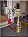 Holy Trinity, Lyne: lectern