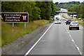 North Wales Expressway, Westbound near Tal-y-Bont