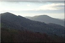 SO7641 : Pinnacle Hill and the Herefordshire Beacon by Philip Halling