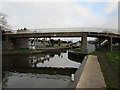 Footbridge and Top Lock. Mexborough Cut