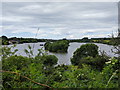 Town Loch seen from the old railway track, now a cycle and foot path