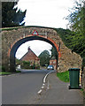 Ticknall: the Tramway Bridge