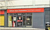 J3374 : British Heart Foundation shop, Belfast (January 2019) by Albert Bridge