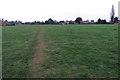 Footpath across Cherry Orchard Park