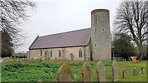 TM4098 : Church of St Mary & St Margaret, Norton Subcourse by Helen Steed