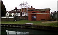 Looking across the New River, Palmers Green