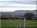 The northern end of the Clwydian Hills seen from Marli