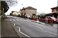 Zebra crossing near Church View Care Home, Caerphilly