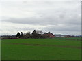 Wadborough Hall Farm across the fields