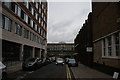 View up Lancing Street from Eversholt Street