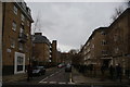 View along Bridgeway Street from Chalton Street