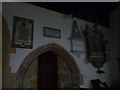 Memorials inside St. Lawrence