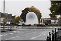 Ring road by the Dandelion Fountain