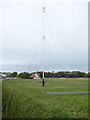 Troon Ladies Golf Club flagpole