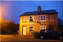 TL3077 : Cottages on The Lane, Old Hurst by David Howard
