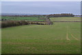 View across fields towards Andover