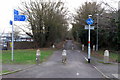 Footpath and cycleway into Northampton