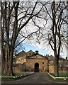 Hovingham Hall entrance