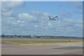 TQ0675 : Heathrow Airport - southern runway by N Chadwick
