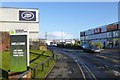 Entrance to Silverlink Shopping Park