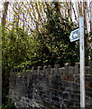 Quarry Road bridleway sign, Tonna