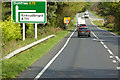 Eastbound A75 near A711 Junction