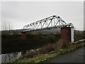 Pipe bridge over the Kilnhurst Cut