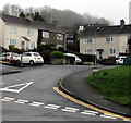 Houses at the northern end of Dan-y-grug, Crickhowell