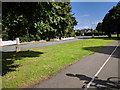 Cycle path and St Lawrence Road