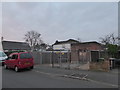 Electricity sub-station in Claremont Avenue