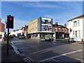 Junction of Warwick Street with Clarendon Street, Royal Leamington Spa