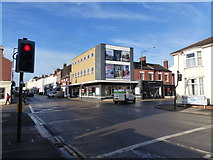 SP3166 : Junction of Warwick Street with Clarendon Street, Royal Leamington Spa by Ruth Sharville