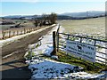 Access road to Cairnton Farm and Cottages