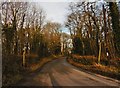 Macmillan Way crossing in Honeycombe Wood